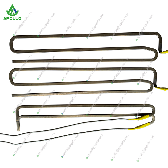 Apollo heating rod for SE50VT screed - side profile
