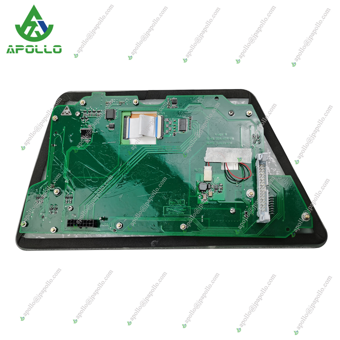 Apollo LCD Display Screen side view with rugged housing