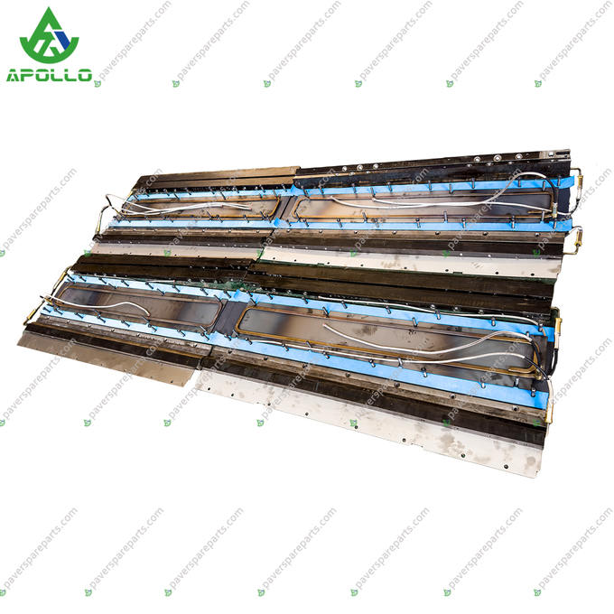 Front perspective of AB600-3TV Screed Kit highlighting thermal management system