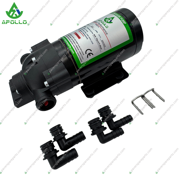 APOLLO 24VDC Diaphragm Pump - Side View