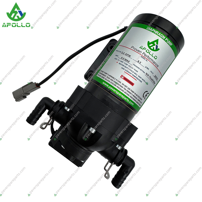 APOLLO 24VDC Diaphragm Pump - Front View